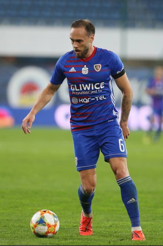 Football. Lotto Ekstraklasa. Piast Gliwice - Cracovia Krakow. 26.04.2019