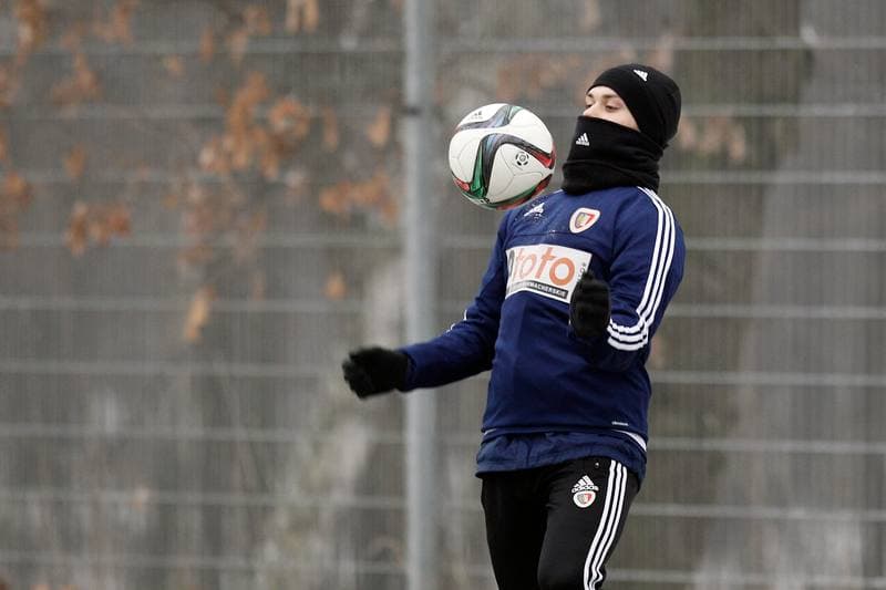 Football. Piast Gliwice. Training. 07.01.2016
