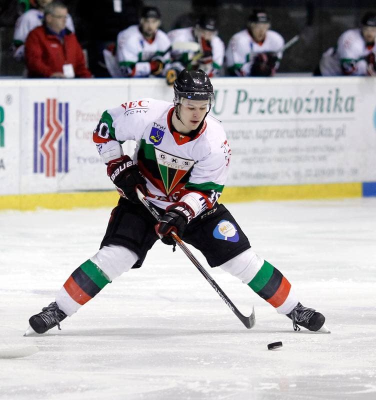 Ice Hockey. Polska Hokej Liga. GKS Tychy - Ciarko KH Sanok. 23.01.2015