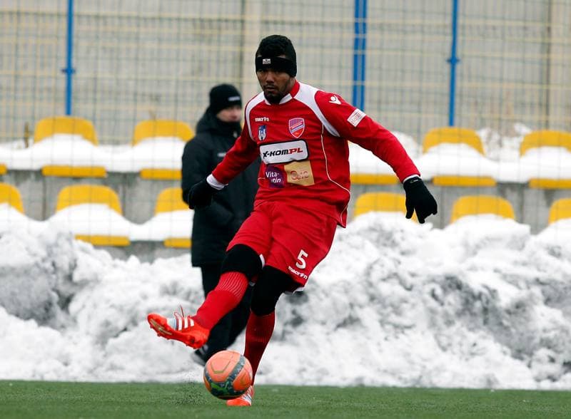 Football. Friendly Match. GKS Katowice - Rakow Czestochowa. 22.02.2014