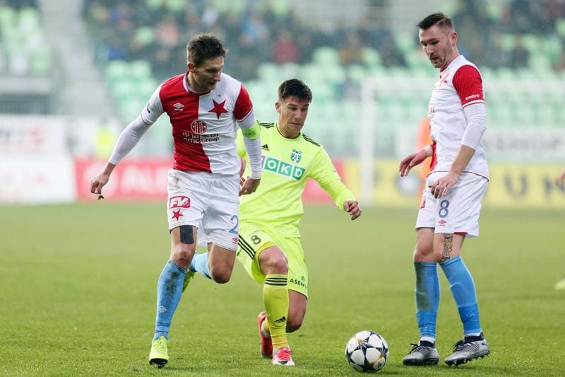 Football. Fortuna:Liga. MFK Karvina - Slavia Prague. 24.11.2018