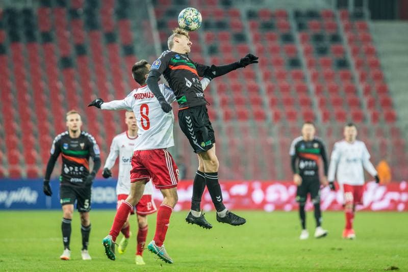 Football. Totolotek Puchar Polski. GKS Tychy - LKS Lodz. 04.12.2019