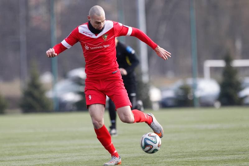 Football. Sparing. Zaglebie Sosnowiec - GKS Tychy. 27.01.2016