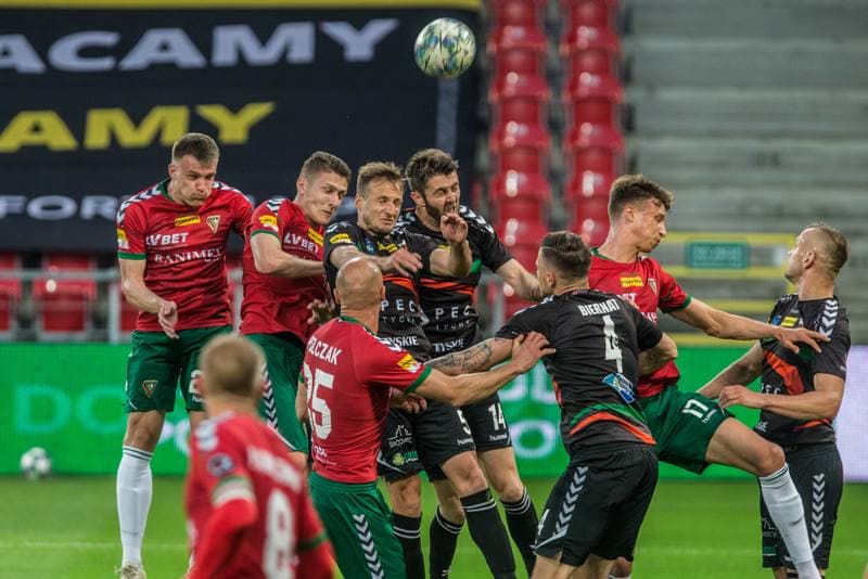 Football. Fortuna I Liga. GKS Tychy - Zaglebie Sosnowiec. 04.06.2020
