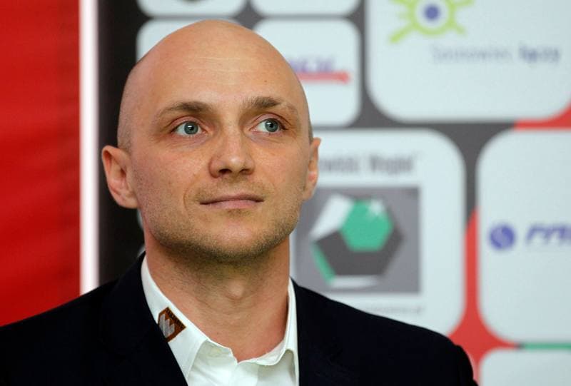 Football. Zaglebie Sosnowiec. Press Conference. 02.03.2016