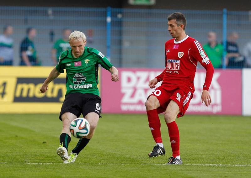 Football. T-Mobile Ekstraklasa. Piast Gliwice - Gornik Leczna. 07.11.2014