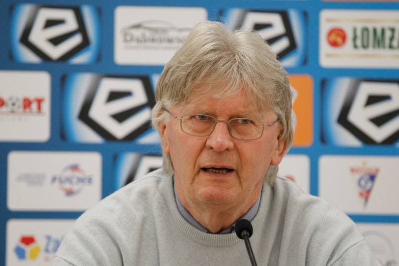 Football. Gornik Zabrze. Press Conference. 13.12.2018