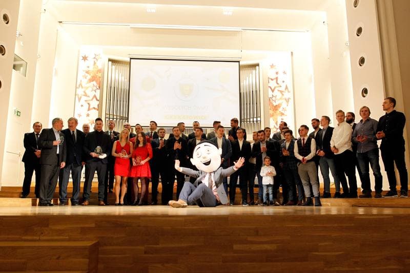 Football. GKS Katowice. Gala Zlote Buki. 17.12.2018