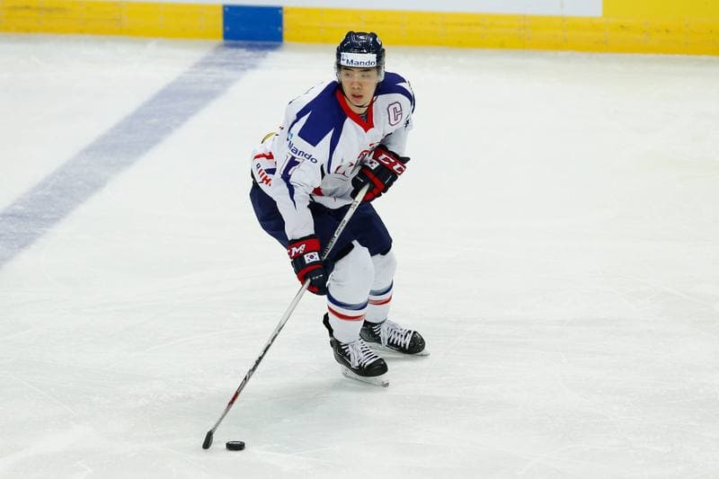 Ice Hockey. World Championship Division 1A. Italy - Korea. 29.04.2016