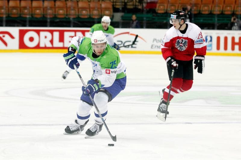 Ice Hockey. World Championship Division 1A. Austria - Slovenia. 29.04.2016