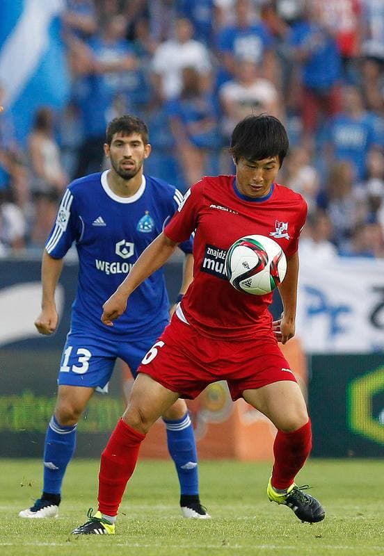 Football. T-Mobile Ekstraklasa. Ruch Chorzow - Podbeskidzie Bielsko Biala. 08.12.2014