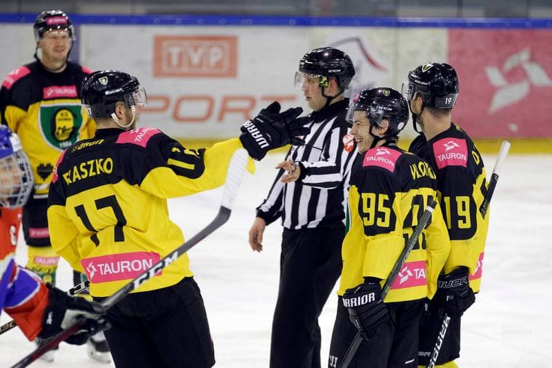 Ice Hockey. Polska Hokej Liga. Tauron KH GKS Katowice - Weglokoks Kraj Polonia Bytom. 08.01.2019