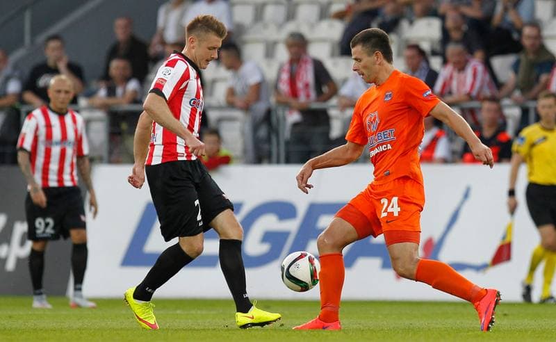 Football. PKO BP Ekstraklasa. Cracovia Krakow - Termalica Bruk Bet Nieciecza. 12.09.2015