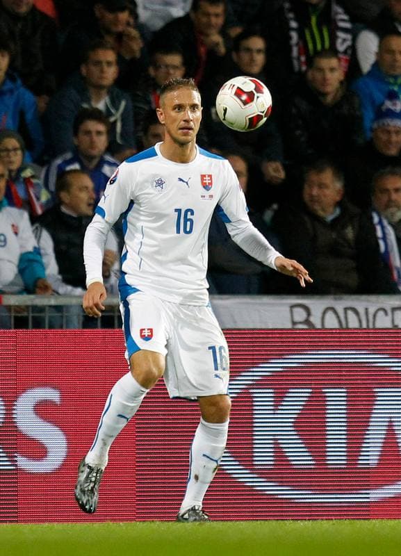 Football. UEFA Euro 2016 Qualifiers. Slovakia - Belarus. 09.10.2015