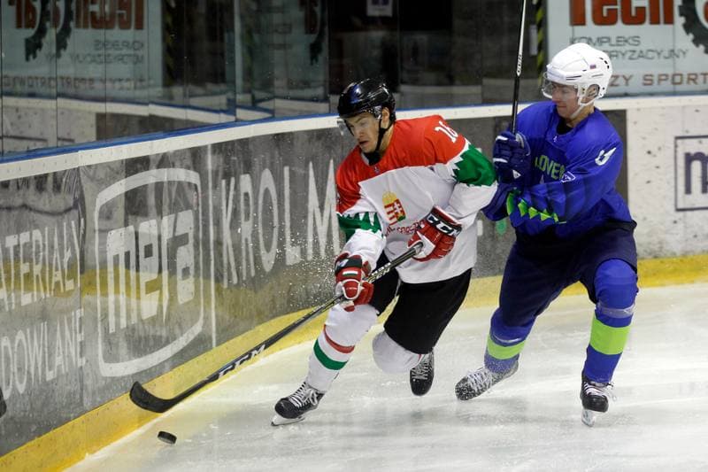 Ice Hockey. U20 World Championship Division 1B. Slovenia - Hungary. 12.12.2018