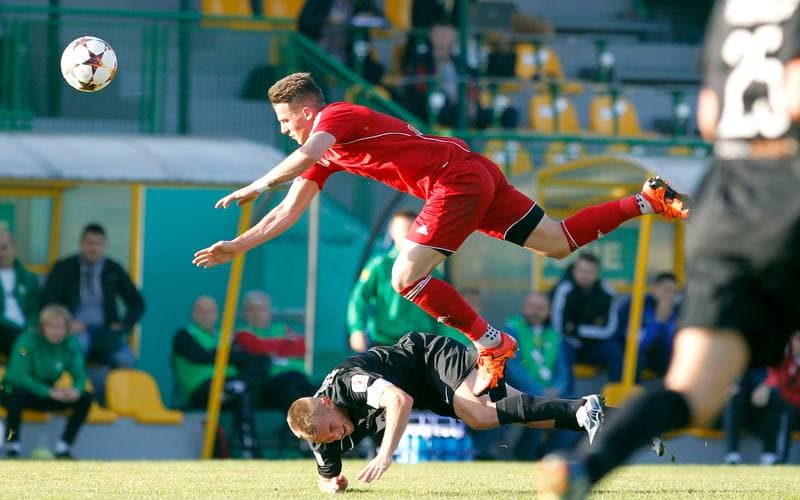 Football. I Liga. Rozwoj Katowice - Pogon Siedlce. 24.10.2015