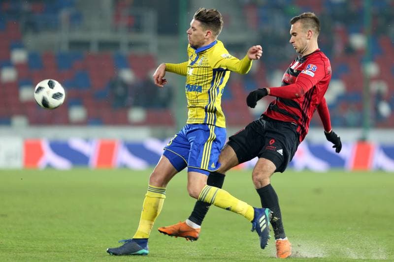 Football. Lotto Ekstraklasa. Gornik Zabrze - Arka Gdynia. 15.12.2018