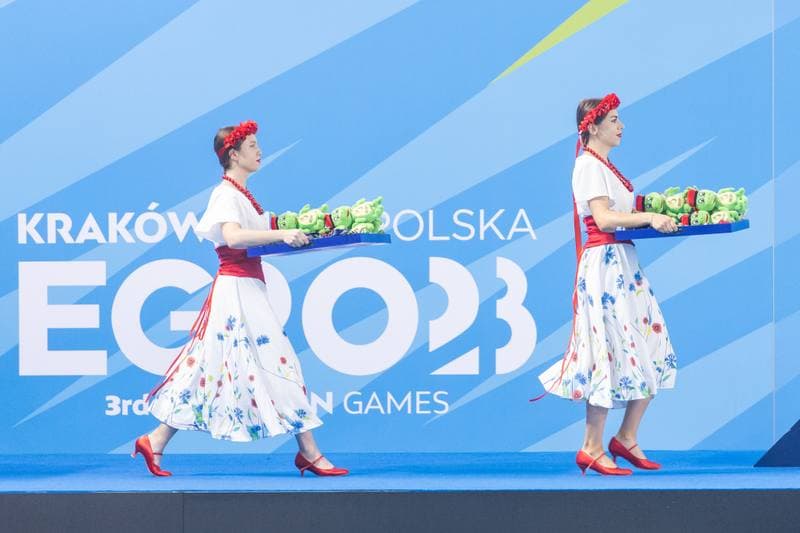 Artistic Swimming. European Games. Medal Ceremony. 23.06.2023