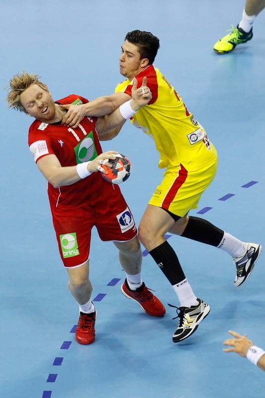 Handball. EHF Euro 2016. Macedonia - Norway. 25.01.2016