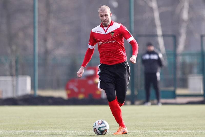 Football. Sparing. Zaglebie Sosnowiec - GKS Tychy. 27.01.2016
