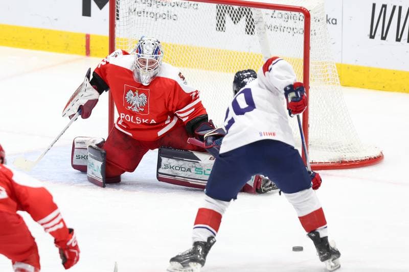 Ice Hockey. Olympic Qualification. Korea - Poland. 11.02.2024
