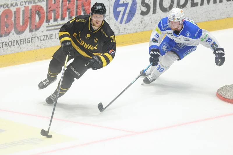 Ice Hockey. Tauron Hokej Liga. Re-Plast Unia Oswiecim - GKS Katowice. 07.04.2024