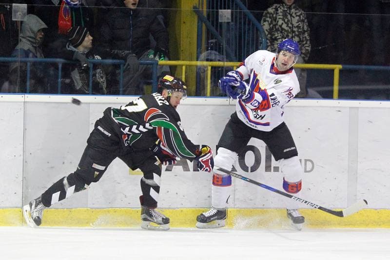 Ice Hockey. Polska Hokej Liga. Tempish Polonia Bytom - GKS Tychy. 06.01.2017