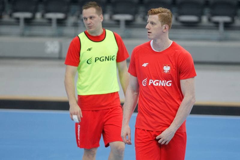 Handball. Poland national team. Training. 09.04.2019