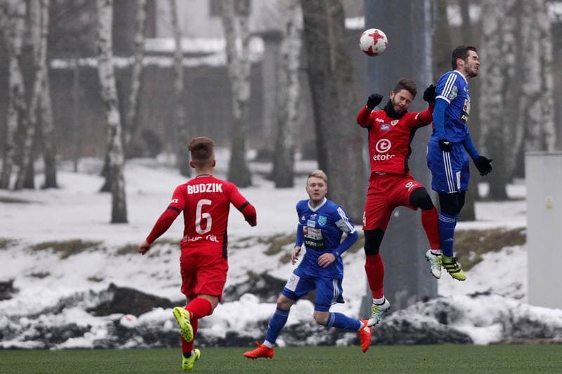 Football. Sparing. Piast Gliwice - 1 SC Znojmo. 06.02.2017
