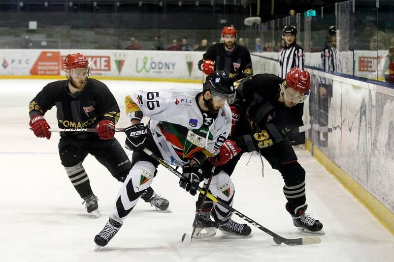 Ice Hockey. Polska Hokej Liga. GKS Tychy - Comarch Cracovia. 11.04.2019