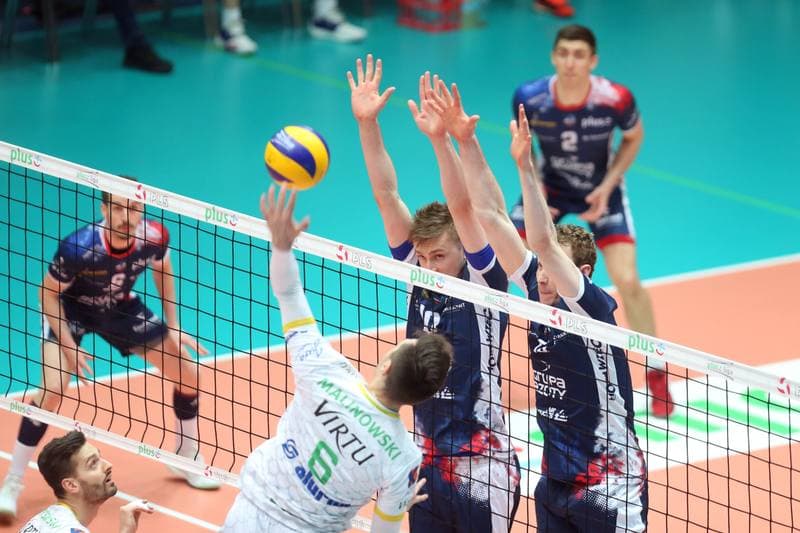 Volleyball. PlusLiga. Aluron Virtu Warta Zawiercie - ZAKSA Kedzierzyn-Kozle. 17.04.2019