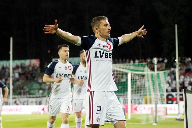 Football. Lotto Ekstraklasa. Zaglebie Sosnowiec - Wisla Krakow. 25.04.2019
