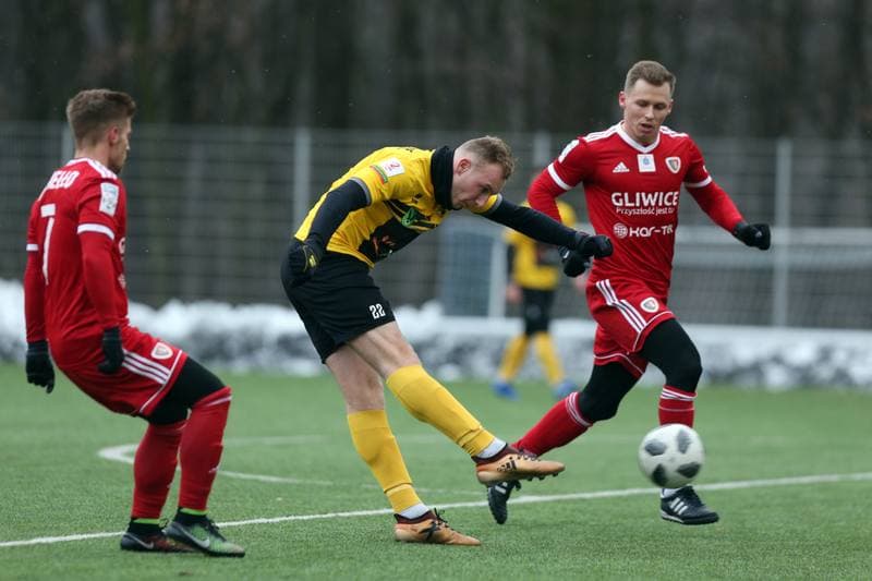 Football. Sparing. Piast Gliwice - GKS 1962 Jastrzebie. 18.01.2019