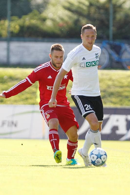 Football. Sparing. MFK Karvina - Wisla Krakow. 05.07.2016