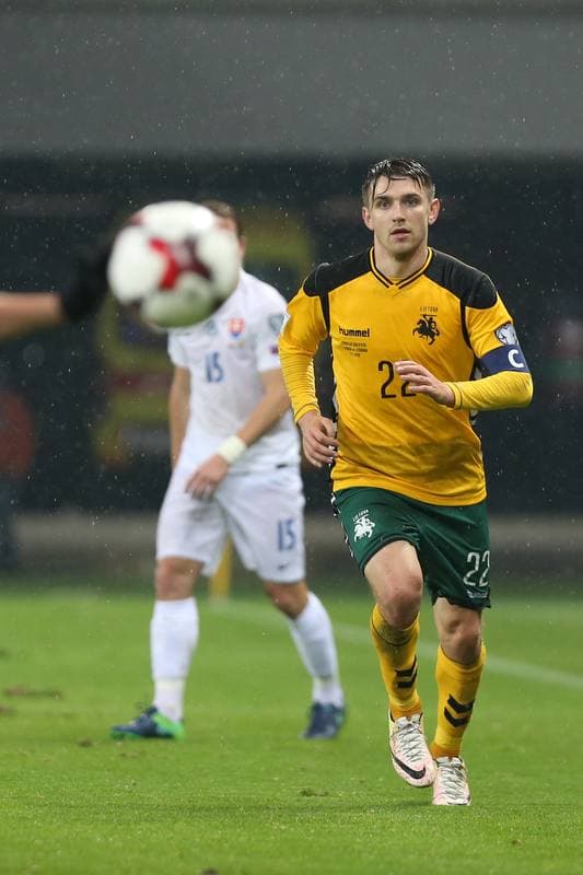 Football. World Cup Qualifiers. Slovakia - Lithuania. 11.11.2016