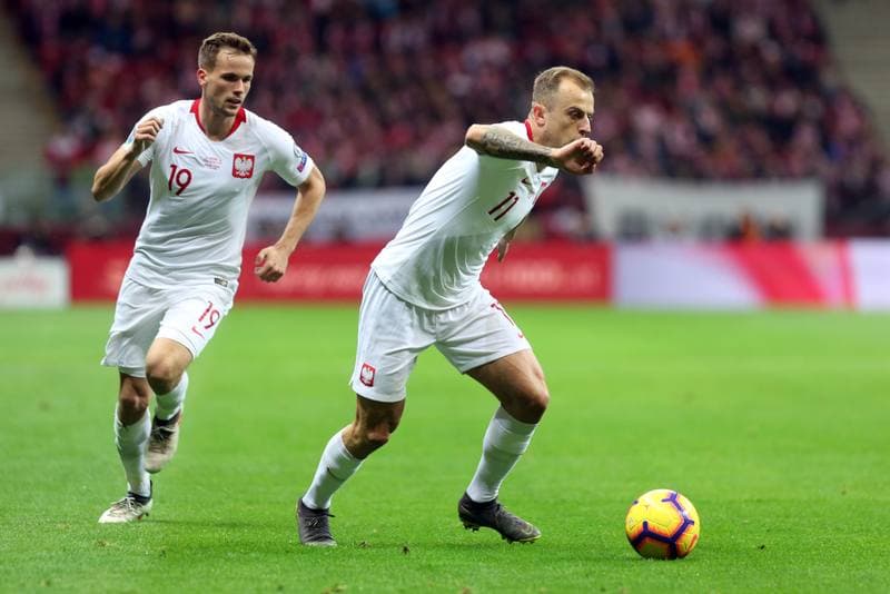 Football. Euro 2020 Qualifiers. Poland - Latvia. 24.03.2019