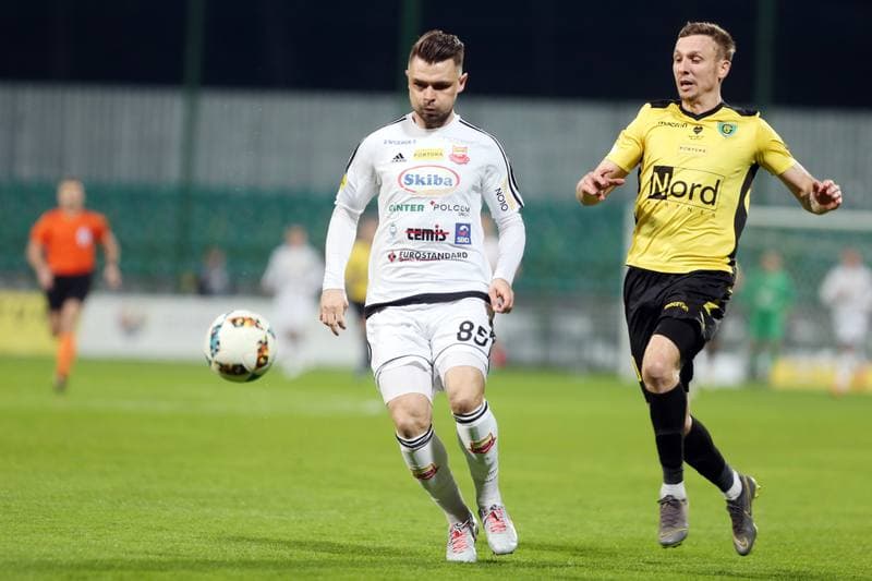 Football. Fortuna I Liga. GKS Katowice - Chojniczanka Chojnice. 03.04.2019