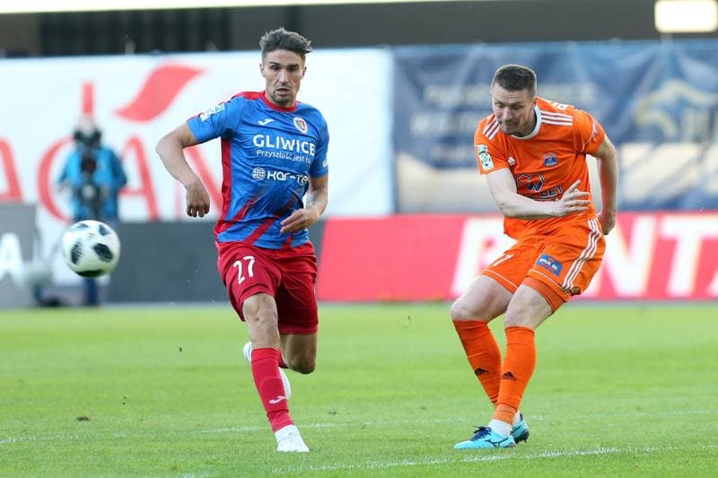 Football. Lotto Ekstraklasa. Piast Gliwice - Bruk-Bet Termalica Nieciecza. 19.05.2018