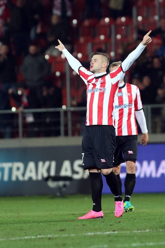 Football. Lotto Ekstraklasa. Cracovia Krakow - Zaglebie Lubin. 13.03.2017