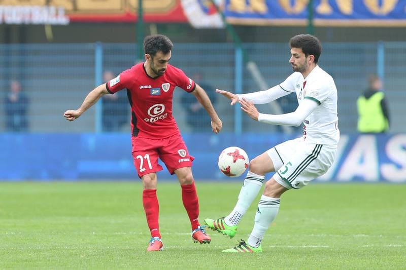 Football. Lotto Ekstraklasa. Piast Gliwice - Slask Wroclaw. 06.05.2017