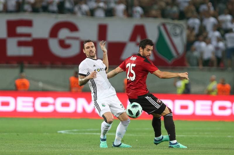 Football. UEFA Champions League. Spartak Trnava - Legia Warsaw. 31.07.2018