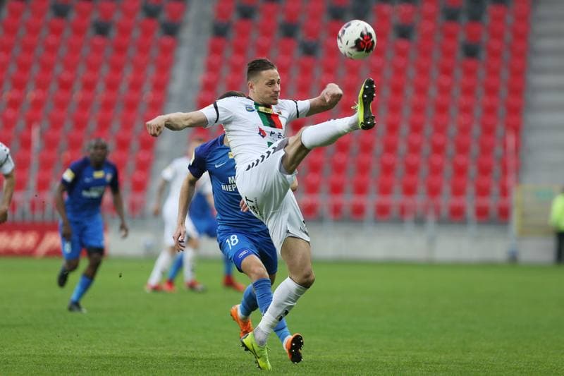 Football. Fortuna I Liga. GKS Tychy - Puszcza Niepolomice. 20.04.2019