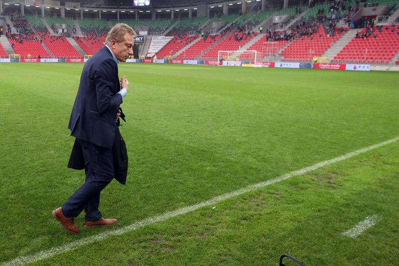 Football. Fortuna I Liga. GKS Tychy - Wigry Suwalki. 28.04.2019