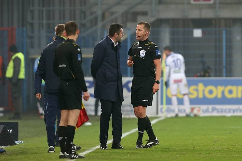 Football. Lotto Ekstraklasa. Piast Gliwice - Lech Poznan. 03.12.2017