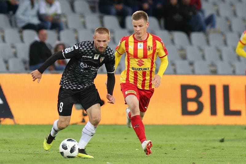 Football. Lotto Ekstraklasa. Korona Kielce - Zaglebie Sosnowiec. 24.09.2018