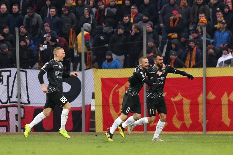 Football. Lotto Ekstraklasa. Zaglebie Sosnowiec - Korona Kielce. 02.03.2019