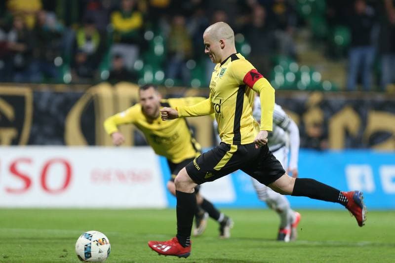 Football. Fortuna I Liga. GKS Katowice - Chojniczanka Chojnice. 03.04.2019