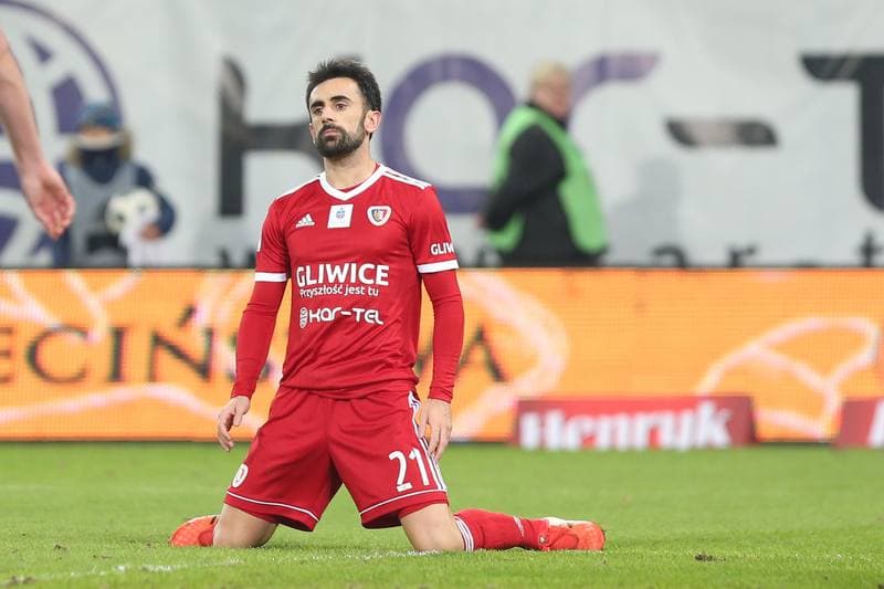Football. Lotto Ekstraklasa. Piast Gliwice - Jagiellonia Bialystok. 21.12.2018