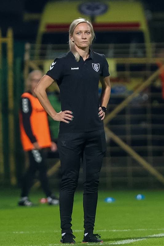 Football. UEFA Women's Champions League. GKS Katowice - RSC Anderlecht. 06.09.2023
