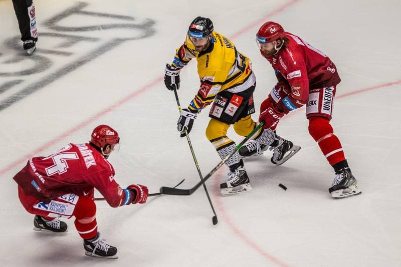 Ice Hockey. Tipsport Extraliga. Ocelari Trinec - Verva Litvinov. 14.09.2021